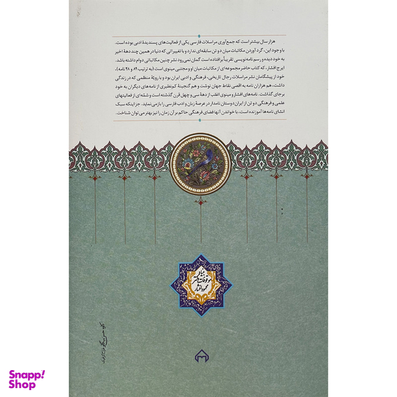 کتاب نامه های مجتبی مينوی و ايرج افشار اثر محمد افشين وفايی انتشارات سخن