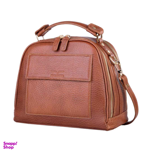 کیف دوشی چرم طبیعی آروین چرم کد AR-184
