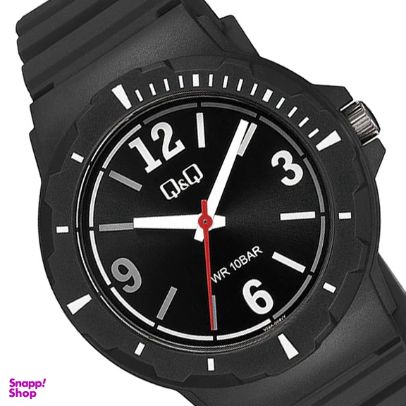 ساعت مچی عقربه ای پسرانه کیو اند کیو کد V02A-008VY