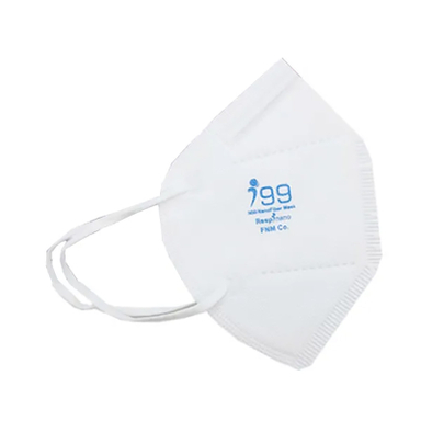 ماسک تنفسی رسپی نانو مدل V-Type N99 رنگ سفید بسته 10 عددی