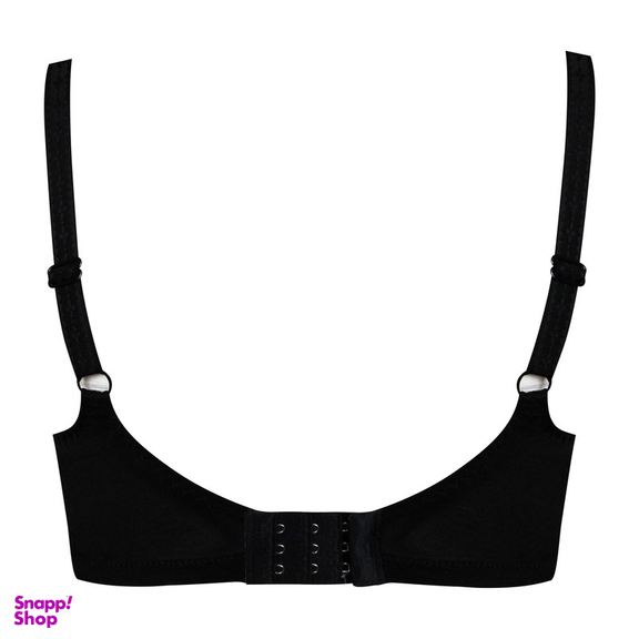 ست شورت و سوتین زنانه شاندرمن مدل فنردار گیپور گلدار کد 5080-2464-04 رنگ مشکی