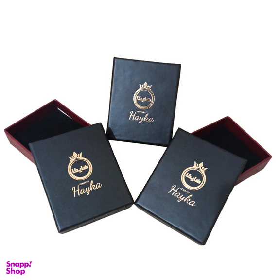 آویز ساعت زنانه هایکا طرح حرف R مدل ha 303