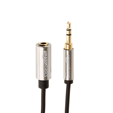 کابل افزایش طول AUX Jack 3.5mm آمازون بیسیکس مدل AM-1.83 طول 1.83 متر