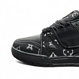 کتانی مردانه طرح لویی ویتون کد LV 2 رنگ مشکی