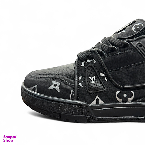 کتانی مردانه طرح لویی ویتون کد LV 2 رنگ مشکی