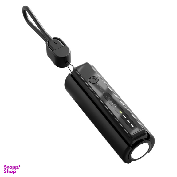 پاوربانک و چراغ قوه لولو مدل LVL-NOVAP-BK ظرفیت 5000 میلی آمپر ساعت