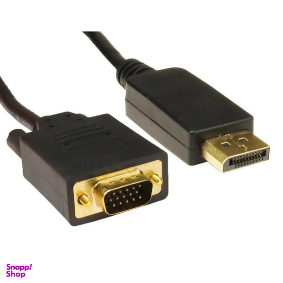 کابل DISPLAY به VGA دتکس پلاس مدل D107431 طول 1.8 متر
