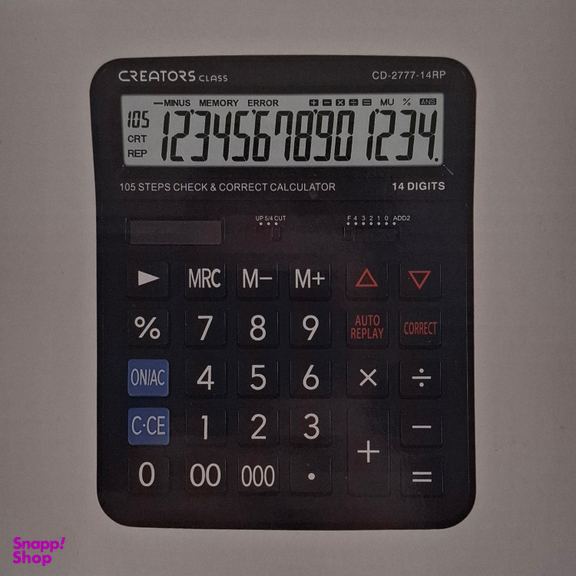ماشین حساب کریتورز کلاس مدل CD_2777_14RP