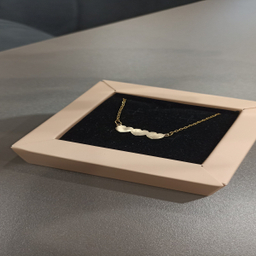 گردنبند طلا 18 عیار زنانه طرح قلب کد S037