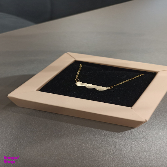 گردنبند طلا 18 عیار زنانه طرح قلب کد S037