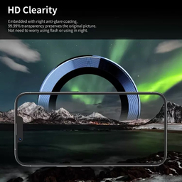 محافظ لنز دوربین بوف مدل HD-ColorLenz مناسب برای گوشی موبایل اپل Iphone 14 Pro Max / 14 Pro