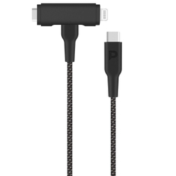 کابل شارژ Type-C به لایتنینگ و Type-C پاورولوژی مدل Pcab007