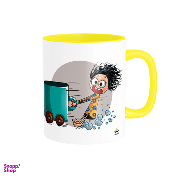 ماگ شادیت طرح توروخدا به لیوان من دست نزنید کد 06