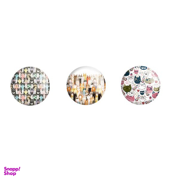 پیکسل ترمه طراحان ایده مدل گربه 2 مجموعه 3 عددی