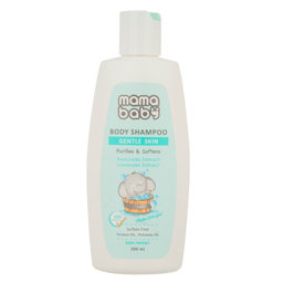 شامپو بدن کرمی نوزاد مامابیبی حجم 200 میلی لیتر بسته 2 عددی