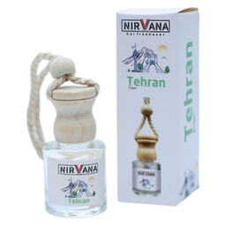 خوشبو کننده آویز ماشین نیروانا رایحه Tehran Bvlgari حجم 10 میلی لیتر