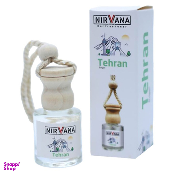 خوشبو کننده آویز ماشین نیروانا رایحه Tehran Bvlgari حجم 10 میلی لیتر