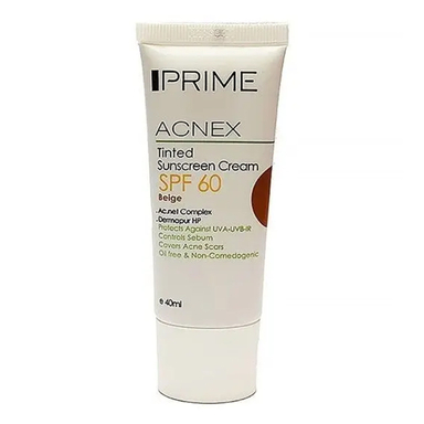 کرم ضد آفتاب پریم مدل Acnex Beige SPF60 حجم 40 میلی لیتر