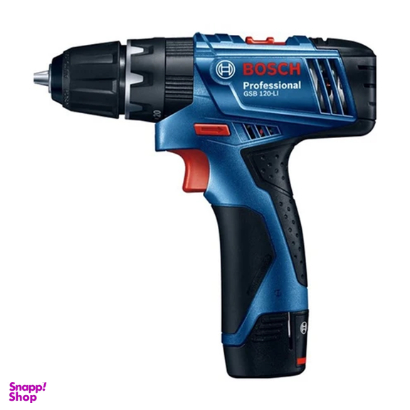 دریل پیچ گوشتی چکشی شارژی بوش مدل GSB 120-LI