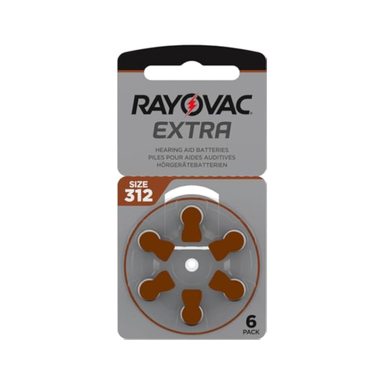 باتری سمعک ریوواک سایز 312 بسته 6 عددی