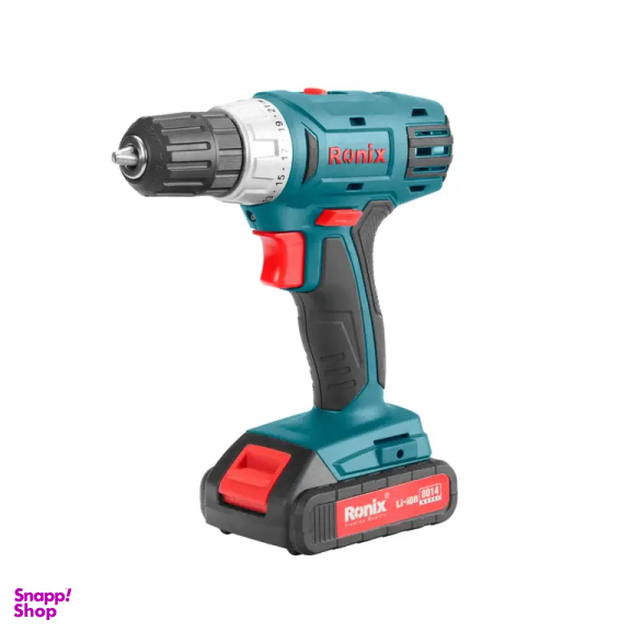 دریل شارژی رونیکس مدل RS-8014 باتری 14 ولت مجموعه 33 عددی