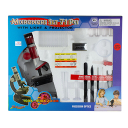 میکروسکوپ مدل دانش آموزی کد 900X PS71 به همراه نمونه آماده