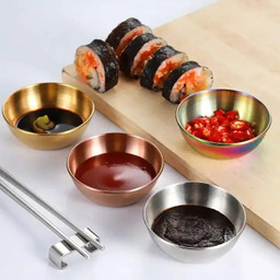پیاله استیل مدل پستو کد 08 بسته 2 عددی