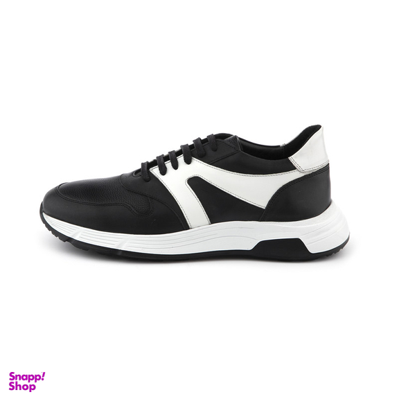 کفش روزمره مردانه چرم مشهد مدل J6187-001