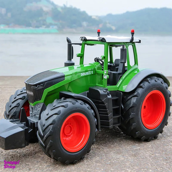 ماشین بازی کنترلی دبل ای مدل Tractor with sprinkler barrel E355-003