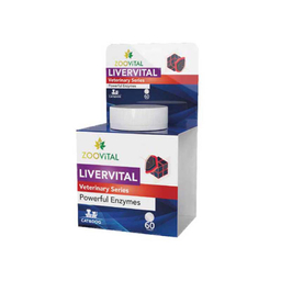 قرص مکمل کبد سگ و گربه زوویتال مدل LiverVital بسته 60 عددی