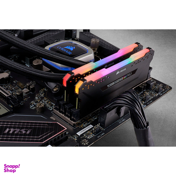 رم دسکتاپ تک کاناله کورسیر مدل VENGEANCE RGB 3200MHz ظرفیت 16 گیگابایت