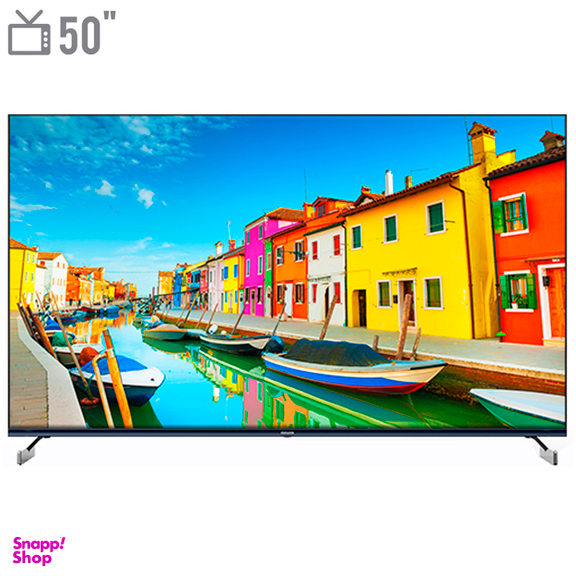 تلویزیون کیو ال ای دی هوشمند آیوا مدل ZQ-PM8U50UHD سایز 50 اینچ