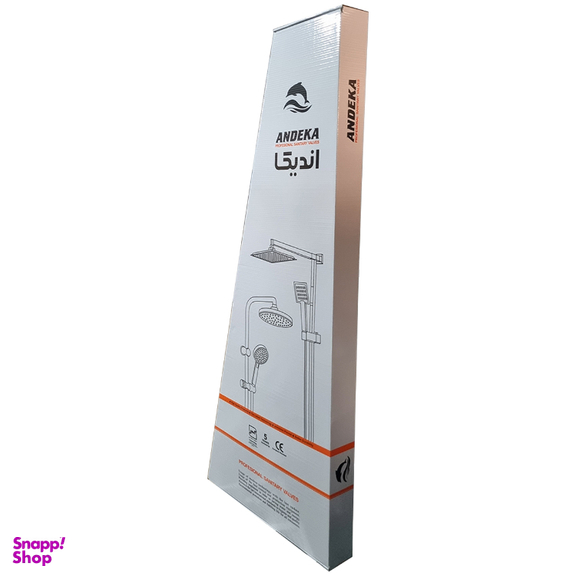 شیر حمام اندیکا مدل آبتین کد S6 به همراه علم دوش