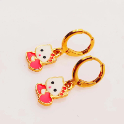گوشوراه کیتی دخترانه کد 63