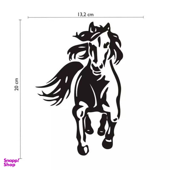 برچسب بدنه خودرو طرح اسب SA002