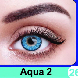 لنز چشم سالیانه نیوویژن رنگ Aque 2 شماره 26