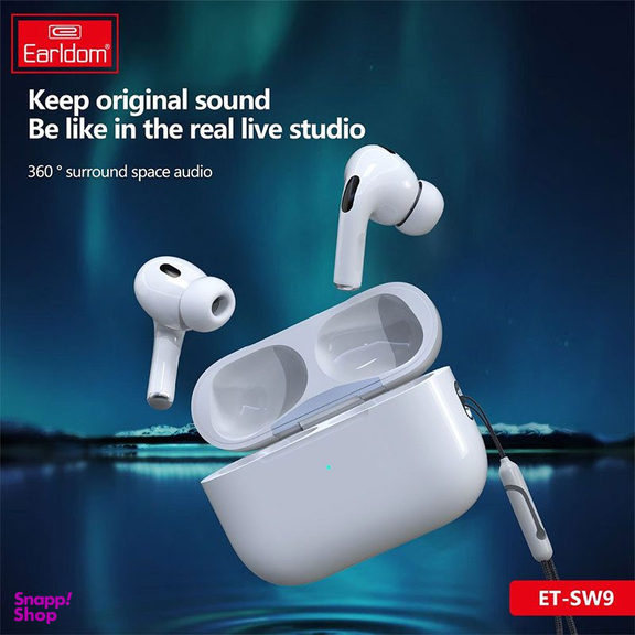 ساعت هوشمند ارلدام مدل ET-SW9 به همراه ایرفون بلوتوثی AirPod 2 Pro