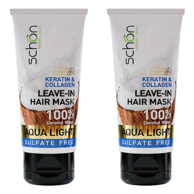 ماسک مو شون مدل AQUA حجم 200 میلی لیتر بسته 2 عددی