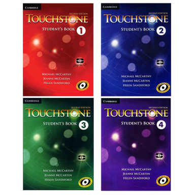 کتاب Touchstone 2nd اثر جمعی از نویسندگان انتشارات سپاهان مجموعه 4 جلدی به همراه سی دی