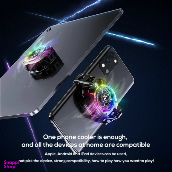 فن خنک کننده موبایل ممو مدل CX10 RGB Pro