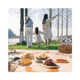 زيرانداز کمپينگ نیچرهایک مدل 240×210 Printed Patterned Picnic Mat کد FCD01