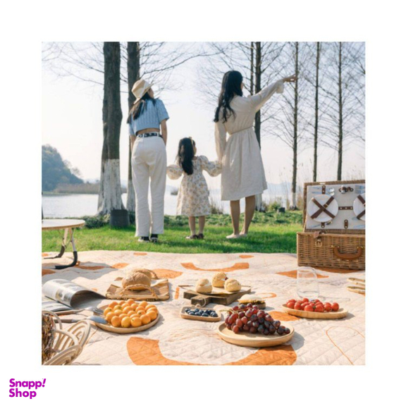 زيرانداز کمپينگ نیچرهایک مدل 240×210 Printed Patterned Picnic Mat کد FCD01
