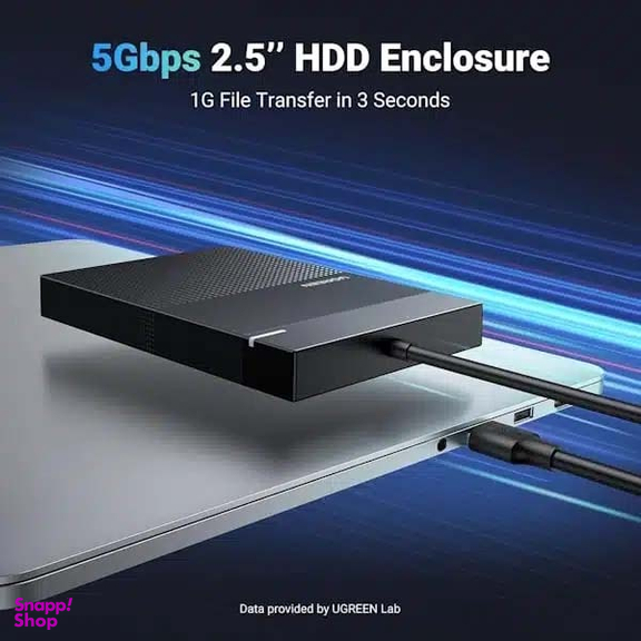 باکس هارد 2.5 اینچ HDD/SSD USB 3.0 یوگرین مدل CM471