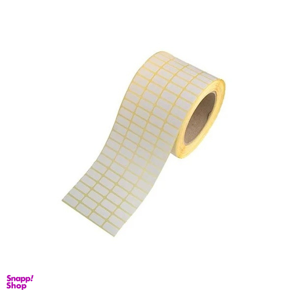 لیبل برچسب کاغذی مدل چهار ردیف سایز 12×25 بسته 10000 عددی
