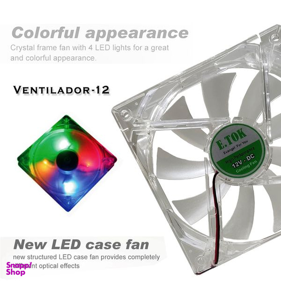 فن کیس ایتوک مدل 12-Ventilador