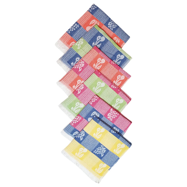 دستمال نظافت خانه و آشپزخانه نخ ماییلدا مدل 5399 بسته 6 عددی