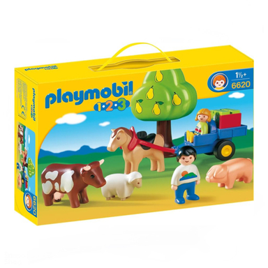 ساختنی پلی موبیل مدل ست مزرعه کد 6620