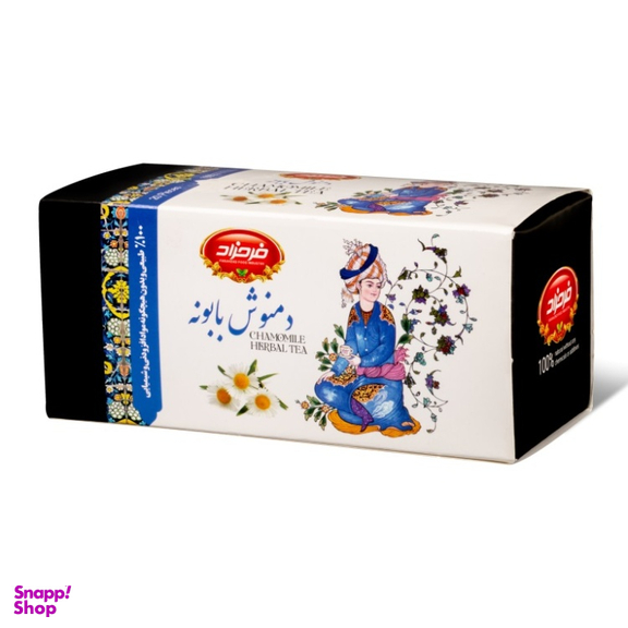 دمنوش کیسه ای بابونه فرحزاد وزن 30 گرم