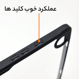 کاور تبلت سامورایی مدل Black-Bumper مناسب برای سامسونگ Galaxy Tab A9 / X115