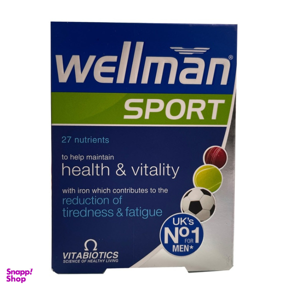 قرص ول من اسپورت ویتابیوتیکس بسته 30 عددی